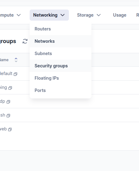 Networking options